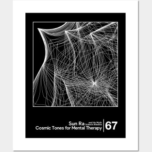 Sun Ra - Cosmic Tones / Minimal Style Graphic Artwork Design Posters and Art